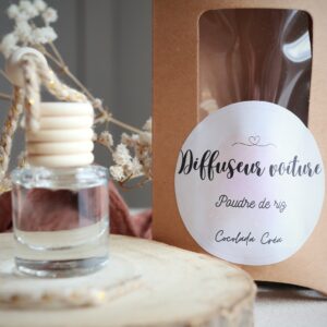 Diffuseur voiture Poudre de riz
