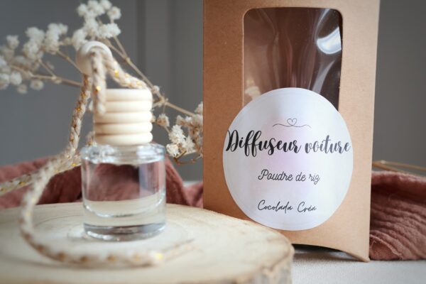 Diffuseur voiture Poudre de riz