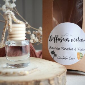Diffuseur voiture Baies des Caraïbes & Melon