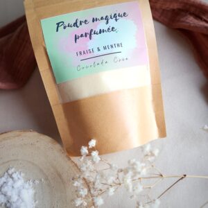 Poudre magique parfumée Fraise & Menthe