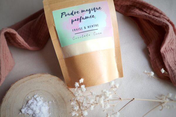 Poudre magique parfumée Fraise & Menthe