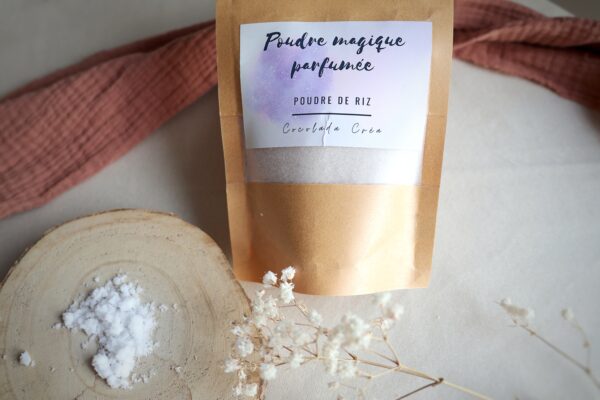 Poudre magique parfumée Poudre de riz