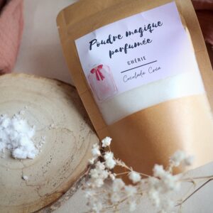 Poudre magique parfumée Chérie