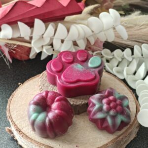 Fondants parfumés "Fraise et menthe"