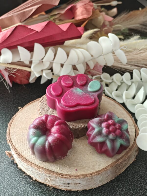 Fondants parfumés "Fraise et menthe"