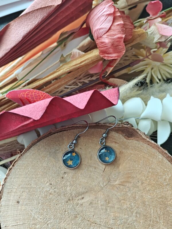 Boucles d'oreilles cabochons