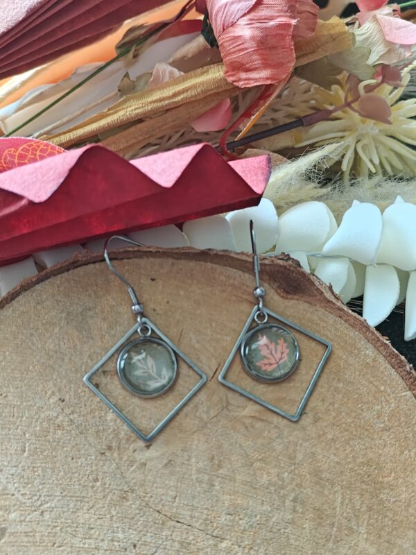 Boucles d'oreilles cabochons
