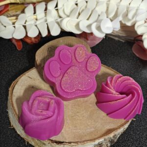 Fondants parfumés "Framboise noire et Vanille"
