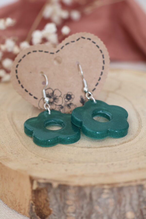 Boucles d'oreilles Fleurs