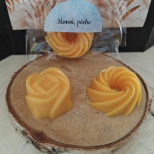 Fondants parfumés "Monoï Pêche"
