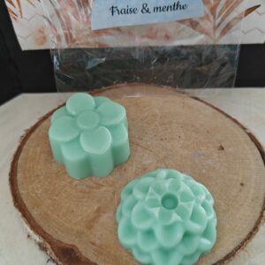 Fondants parfumés "fraise et menthe"