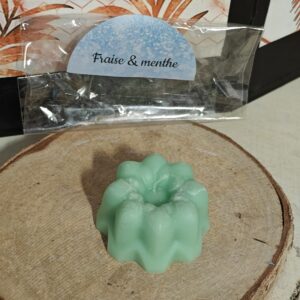 Fondants parfumés "Fraise et menthe"