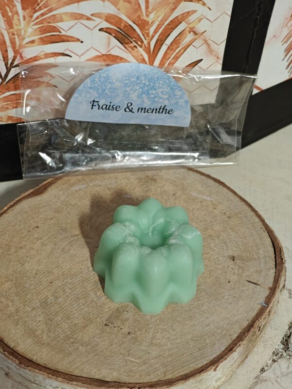 Fondants parfumés "Fraise et menthe"