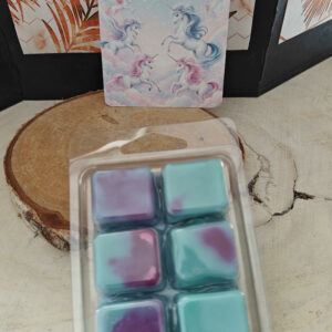 Tablette fondant carreaux de chocolat "Pic de Licorne"