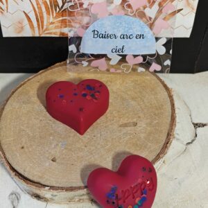 Fondants parfumés "Baiser arc en ciel"