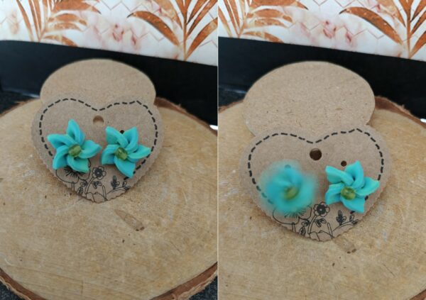 Boucles d'oreilles moulin à vent